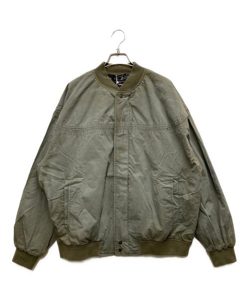 flagstuff（フラグスタフ）flagstuff (フラグスタフ) FADE DERBY JACKET カーキ サイズ:XLの古着・服飾アイテム