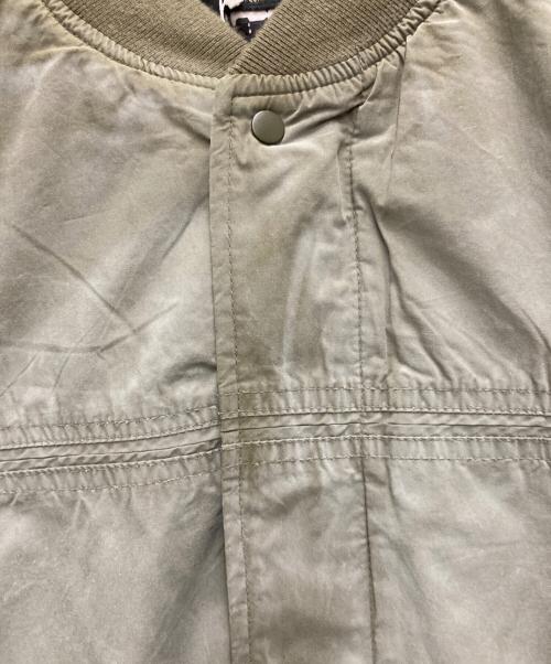flagstuff（フラグスタフ）flagstuff (フラグスタフ) FADE DERBY JACKET カーキ サイズ:XLの古着・服飾アイテム