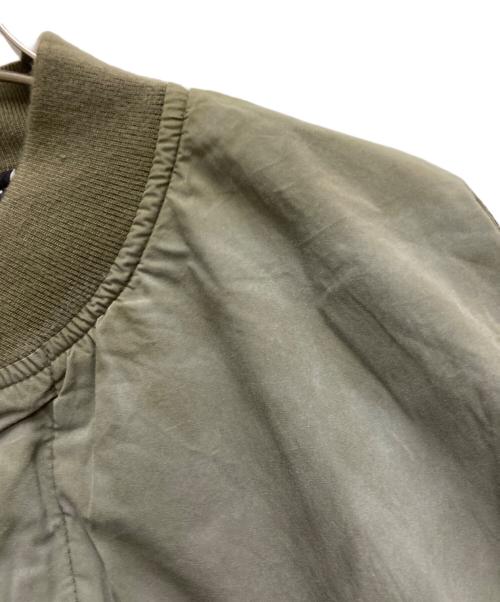 flagstuff（フラグスタフ）flagstuff (フラグスタフ) FADE DERBY JACKET カーキ サイズ:XLの古着・服飾アイテム