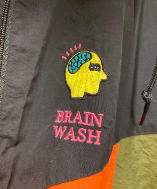 PUNK DRUNKERS（パンクドランカーズ）PUNK DRUNKERS (パンクドランカーズ) 洗脳ナイロンパーカ ブラック サイズ:XLの古着・服飾アイテム