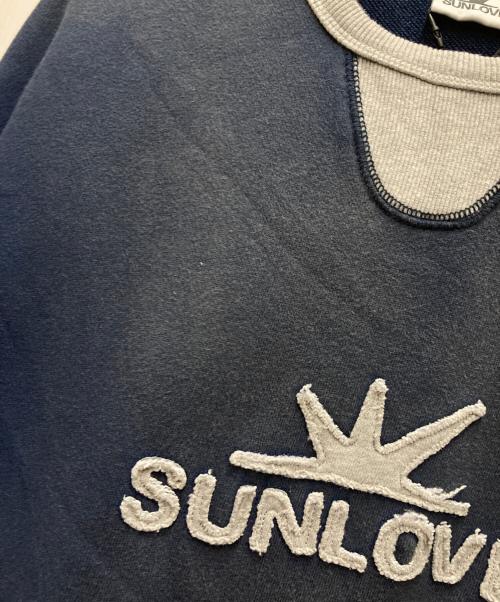 SUNLOVE（サンラブ）SUNLOVE (サンラブ) TOKYO POPUP クルーネック スウェット ネイビー サイズ:Mの古着・服飾アイテム