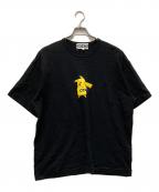 CDGシーディージー）の古着「ピカチュウコラボTシャツ」｜ブラック