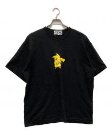 CDG（シーディージー）の古着「ピカチュウコラボTシャツ」｜ブラック
