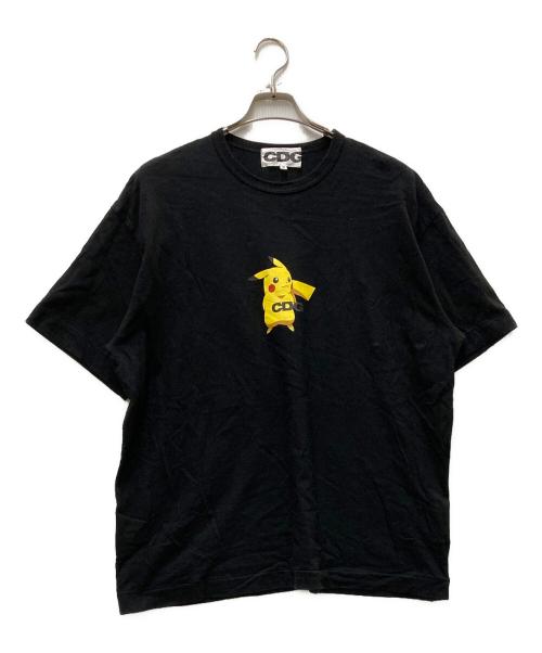CDG（シーディージー）CDG (シーディージー) ピカチュウコラボTシャツ ブラック サイズ:Sの古着・服飾アイテム
