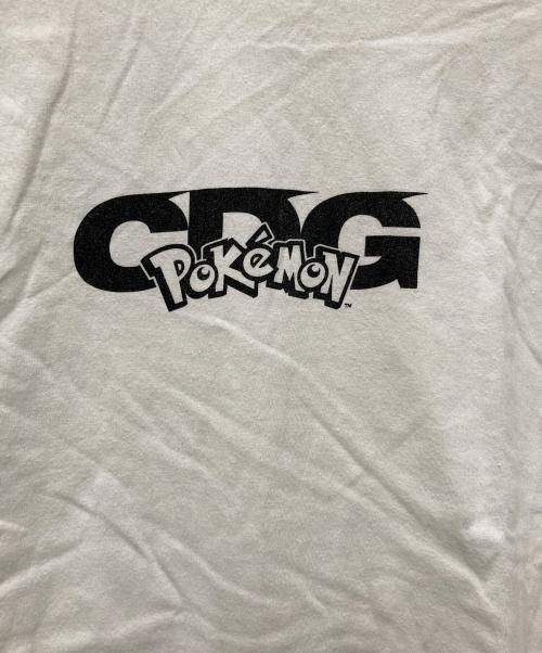 CDG（シーディージー）CDG (シーディージー) POKEMON (ポケモン) コラボLOGOTEE ホワイト サイズ:Sの古着・服飾アイテム