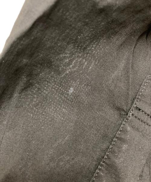 REGULATION Yohji Yamamoto（レギュレーションヨウジヤマモト）REGULATION Yohji Yamamoto (レギュレーションヨウジヤマモト) テンセルロングシャツ ブラック サイズ:3の古着・服飾アイテム