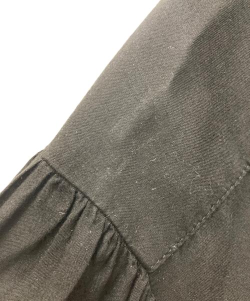 REGULATION Yohji Yamamoto（レギュレーションヨウジヤマモト）REGULATION Yohji Yamamoto (レギュレーションヨウジヤマモト) テンセルロングシャツ ブラック サイズ:3の古着・服飾アイテム