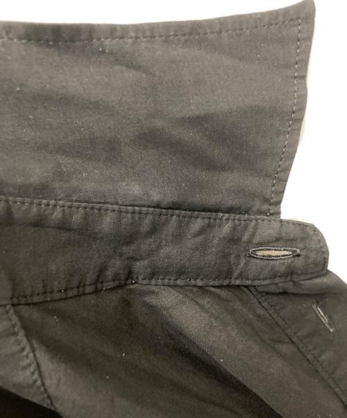 REGULATION Yohji Yamamoto（レギュレーションヨウジヤマモト）REGULATION Yohji Yamamoto (レギュレーションヨウジヤマモト) テンセルロングシャツ ブラック サイズ:3の古着・服飾アイテム