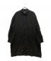 REGULATION Yohji Yamamoto（レギュレーションヨウジヤマモト）の古着「テンセルロングシャツ」｜ブラック