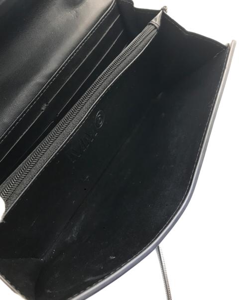 MM6 Maison Margiela（エムエムシックスメゾンマルジェラ）MM6 Maison Margiela (エムエムシックスメゾンマルジェラ) チェーンウォレット ブラックの古着・服飾アイテム