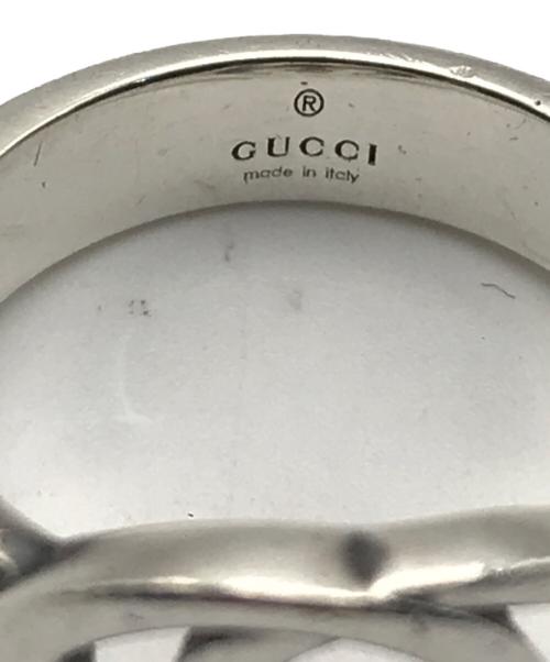 GUCCI（グッチ）GUCCI (グッチ) インターロッキングシルバーリング シルバー サイズ:13号の古着・服飾アイテム