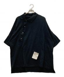 SOSHIOTSUKI（ソウシ オオツキ）の古着「KIMONO BREASTED POLO」｜ブラック