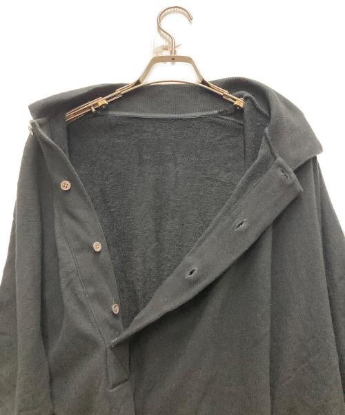 SOSHIOTSUKI（ソウシ オオツキ）SOSHIOTSUKI (ソウシ オオツキ) KIMONO BREASTED POLO ブラック サイズ:46の古着・服飾アイテム
