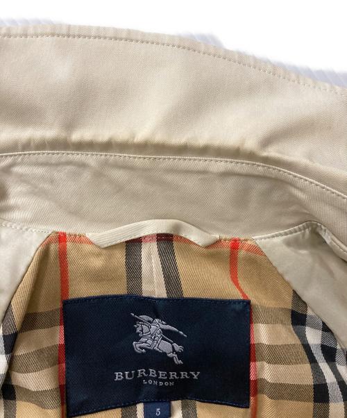 BURBERRY LONDON（バーバリーロンドン）BURBERRY LONDON (バーバリーロンドン) ステンカラーコート ベージュ サイズ:5の古着・服飾アイテム
