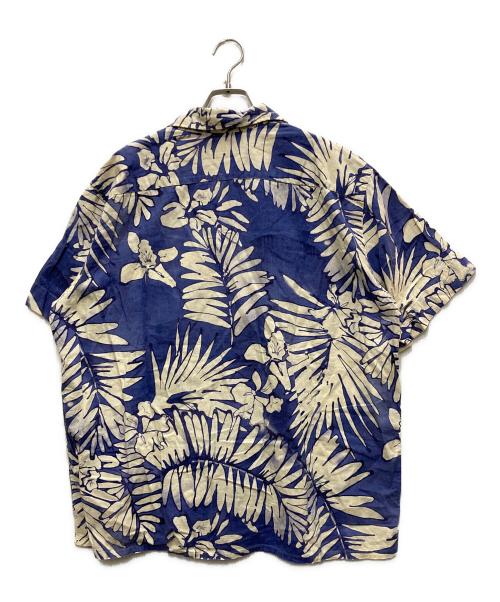 POLO RALPH LAUREN（ポロ・ラルフローレン）POLO RALPH LAUREN (ポロ・ラルフローレン) 90's アロハシャツ ブルー サイズ:Lの古着・服飾アイテム