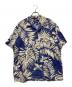 POLO RALPH LAUREN（ポロ・ラルフローレン）の古着「90's アロハシャツ」｜ブルー