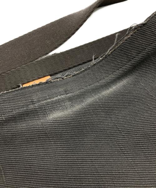 HENDER SCHEME（エンダースキーマ）HENDER SCHEME (エンダースキーマ) キャンバスショルダーバッグ ブラックの古着・服飾アイテム