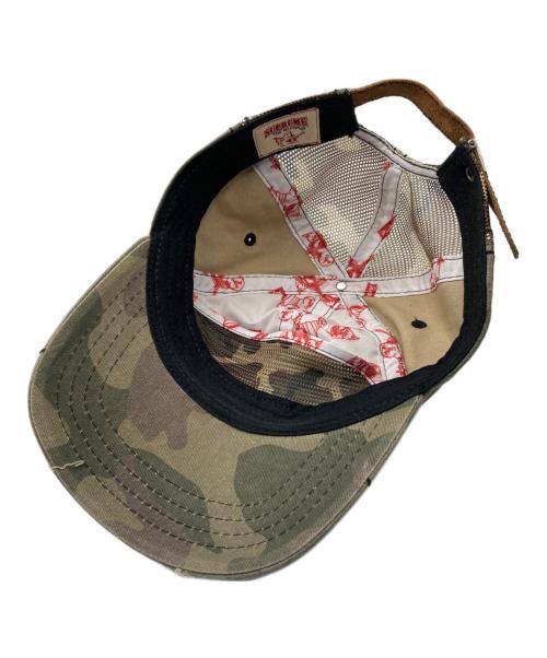 TRUE RELIGION（トゥルー レリジョン）TRUE RELIGION (トゥルー レリジョン) SUPREME (シュプリーム) MeshBack 6-Panel カーキの古着・服飾アイテム