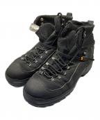 GR10Kジーアールテンケー）の古着「MONTEBOVE SOFT DRULL BOOT」｜ブラック