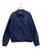 POLO RALPH LAURENポロ・ラルフローレン）の古着「90's ポニー刺繍 スイングトップ」｜ネイビー