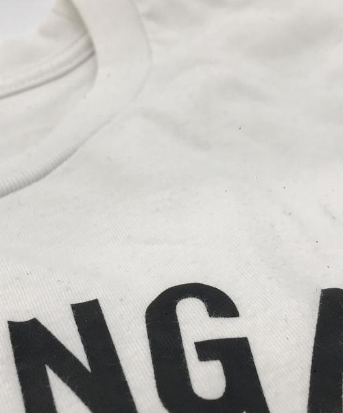 BAPE BY A BATHING APE（ベイプバイアベイシングエイプ）BAPE BY A BATHING APE (ベイプバイアベイシングエイプ) LOGO TEE ホワイト サイズ:Mの古着・服飾アイテム