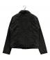 JADED LONDON (ジェイデッドロンドン) ブラックキャンバススタッズバイカージャケット グレー サイズ:S：15000円