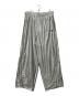 JADED LONDON（ジェイデッドロンドン）の古着「メタリックジョガーパンツ」｜シルバー