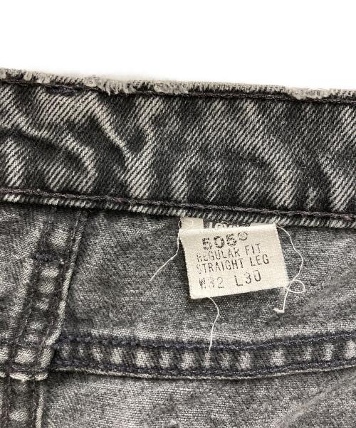 LEVI'S（リーバイス）LEVI'S (リーバイス) 90s505デニムパンツ グレー サイズ:81cm (W32)の古着・服飾アイテム