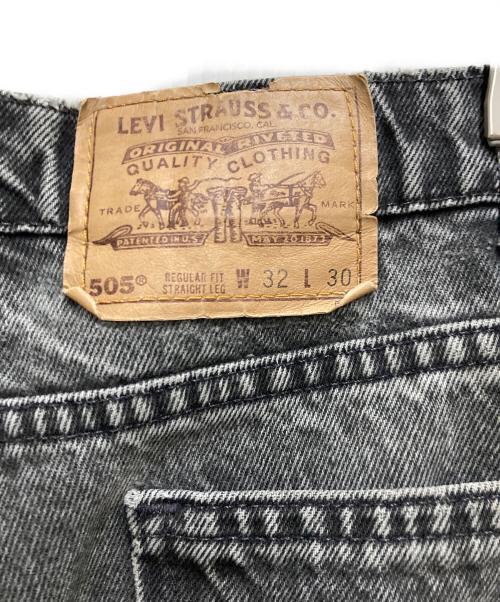 LEVI'S（リーバイス）LEVI'S (リーバイス) 90s505デニムパンツ グレー サイズ:81cm (W32)の古着・服飾アイテム