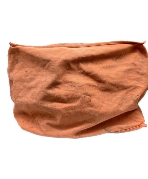 BOWWOW（バウワウ）BOWWOW (バウワウ) THE DITC NEWSPAPER BAG AGED オレンジの古着・服飾アイテム