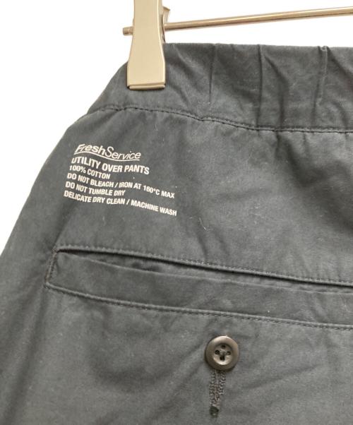 FreshService（フレッシュサービス）FreshService (フレッシュサービス) UTILITY OVER PANTS ブラック サイズ:Lの古着・服飾アイテム