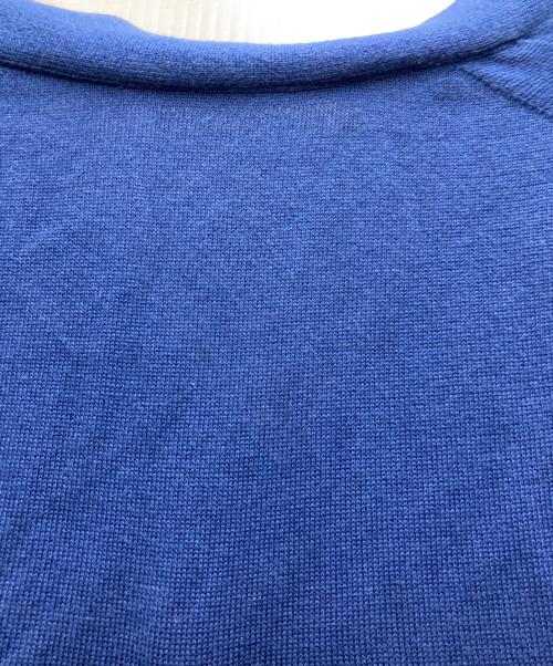 sacai（サカイ）sacai (サカイ) アンサンブル切替ニットブラウス ブルー サイズ:2の古着・服飾アイテム