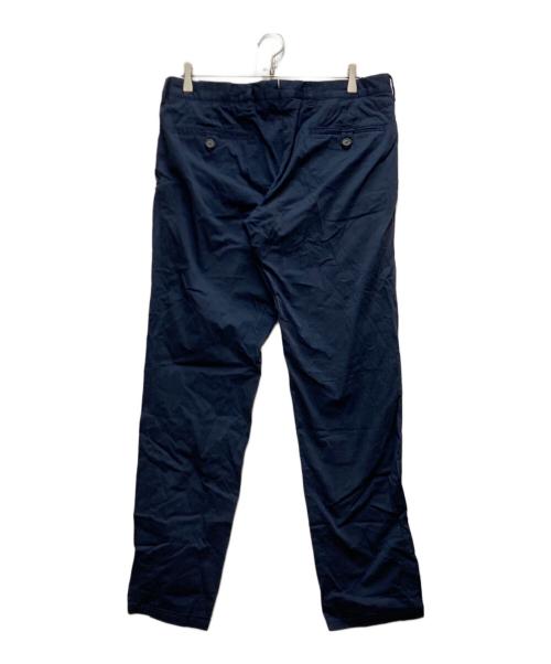 PRADA（プラダ）PRADA (プラダ) コットンストレッチスラックスパンツ ネイビー サイズ: 52の古着・服飾アイテム