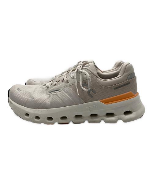 on（オン）On (オン) Cloudrunner 2 Waterproof ベージュ×ホワイト サイズ:US W 9の古着・服飾アイテム