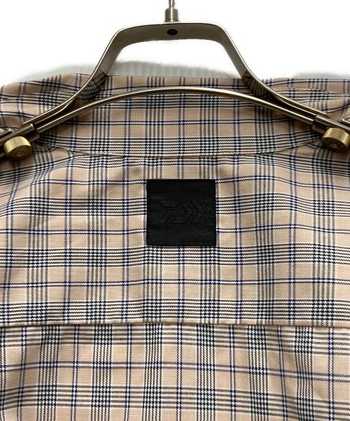 DAIWA PIER39（ダイワ ピア39）DAIWA PIER39 (ダイワ ピア39) TECH SPORTS OPEN COLLAR SHIRT L/S NOVA CHECK ベージュ×ネイビー サイズ:Sの古着・服飾アイテム