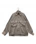 DAIWA PIER39（ダイワ ピア39）の古着「TECH SPORTS OPEN COLLAR SHIRT L/S NOVA CHECK」｜ベージュ×ネイビー