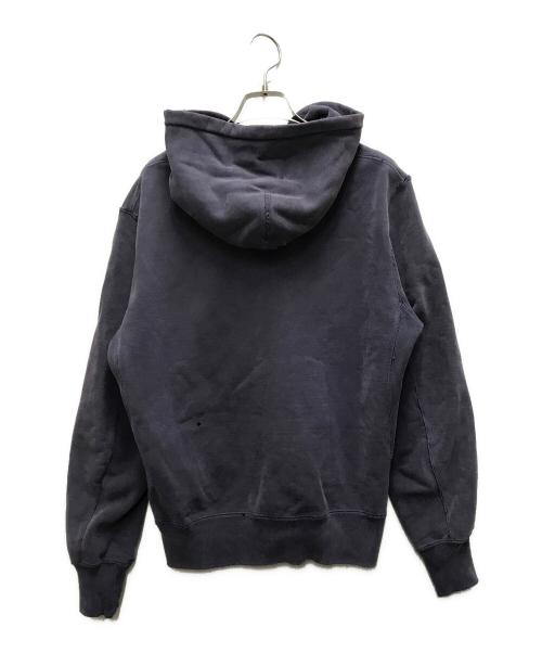 REMI RELIEF（レミレリーフ）REMI RELIEF (レミレリーフ) BEAMS PLUS (ビームスプラス) 別注 ヴィンテージ加工ジップアップパーカー パープル サイズ:Sの古着・服飾アイテム