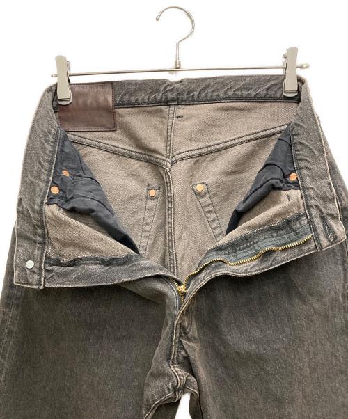 KAPTAIN SUNSHINE（キャプテンサンシャイン）KAPTAIN SUNSHINE (キャプテンサンシャイン) 5P Zipper Front Denim Pants ブラウン サイズ:30の古着・服飾アイテム