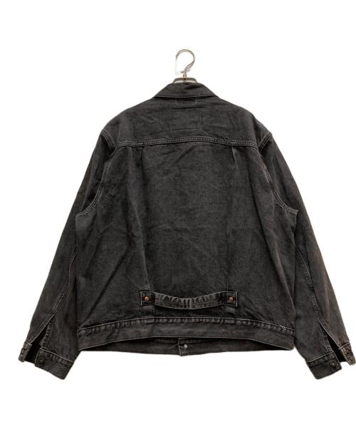 LEVI'S PReMIUM（リーバイス プレミアム）LEVI'S PReMIUM (リーバイス プレミアム) TYPE I トラッカージャケット ブラック サイズ:Lの古着・服飾アイテム