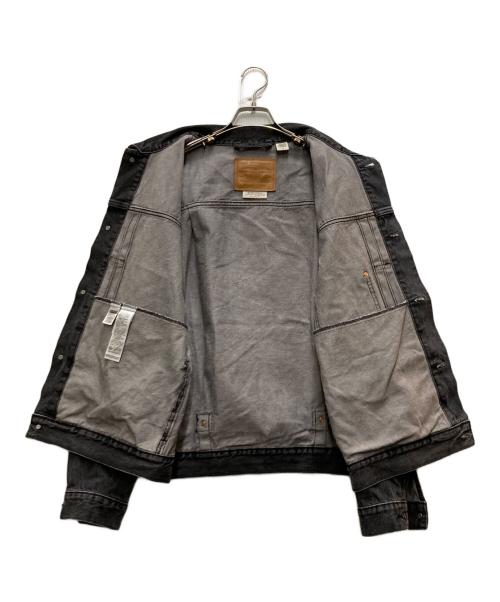 LEVI'S PReMIUM（リーバイス プレミアム）LEVI'S PReMIUM (リーバイス プレミアム) TYPE I トラッカージャケット ブラック サイズ:Lの古着・服飾アイテム