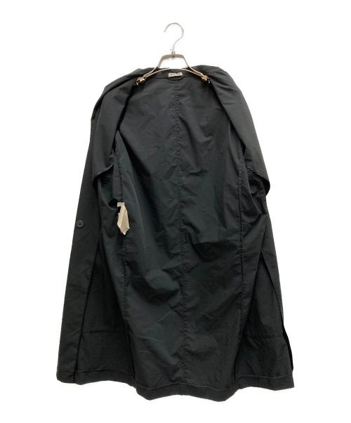 MIU MIU（ミュウミュウ）MIU MIU (ミュウミュウ) ロングジャケット ブラック サイズ:40の古着・服飾アイテム