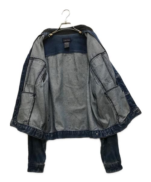 Calvin Klein（カルバンクライン）Calvin Klein (カルバンクライン) 90s 切替デニムジャケット インディゴ サイズ:不明の古着・服飾アイテム