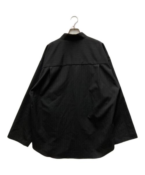 221VILLAGE（ニーニーイチヴィレッジ）221VILLAGE (ニーニーイチヴィレッジ) チャイナシャツジャケット ブラック サイズ:3の古着・服飾アイテム
