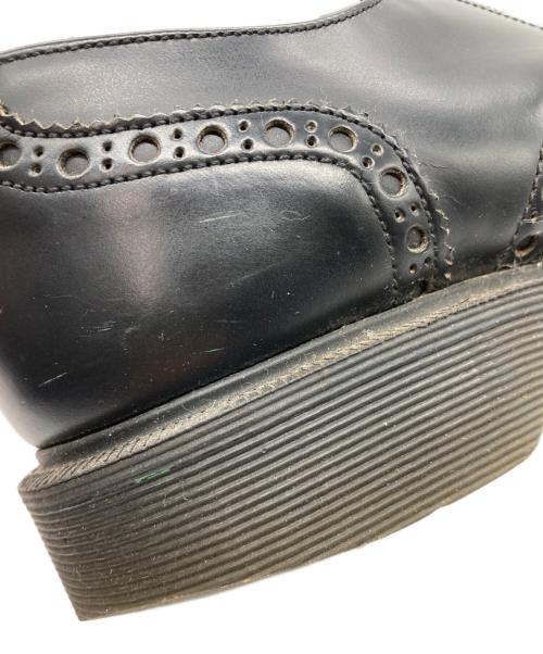 SOLOVAIR（ソロヴェアー）SOLOVAIR (ソロヴェアー) YMC (ユーマストクリエイト) ウィングチップシューズ ブラック サイズ:41の古着・服飾アイテム