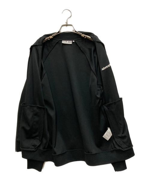 BlackEyePatch（ブラックアイパッチ）BlackEyePatch (ブラックアイパッチ) スパンコール付きトラックジャケット ブラック サイズ:Lの古着・服飾アイテム