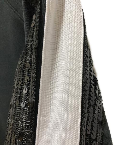 BlackEyePatch（ブラックアイパッチ）BlackEyePatch (ブラックアイパッチ) スパンコール付きトラックジャケット ブラック サイズ:Lの古着・服飾アイテム