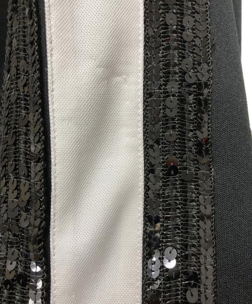 BlackEyePatch（ブラックアイパッチ）BlackEyePatch (ブラックアイパッチ) スパンコール付きトラックジャケット ブラック サイズ:Lの古着・服飾アイテム