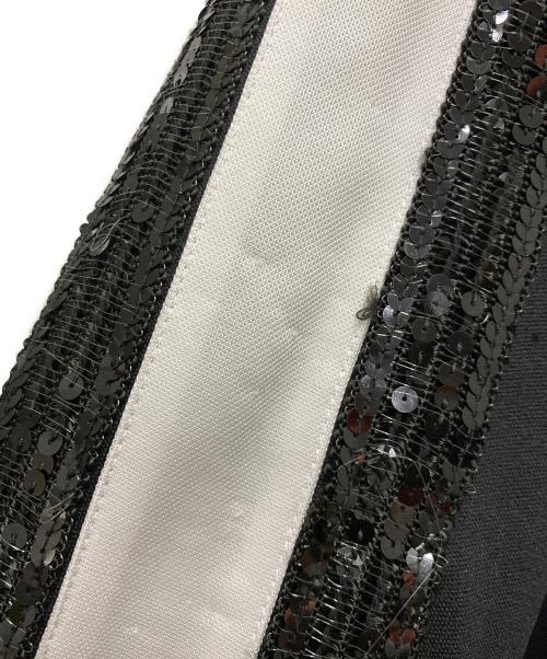 BlackEyePatch（ブラックアイパッチ）BlackEyePatch (ブラックアイパッチ) スパンコール付きトラックジャケット ブラック サイズ:Lの古着・服飾アイテム