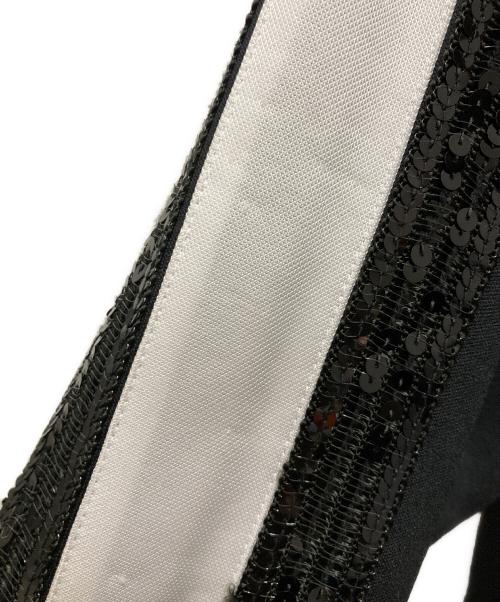 BlackEyePatch（ブラックアイパッチ）BlackEyePatch (ブラックアイパッチ) スパンコール付きトラックジャケット ブラック サイズ:Lの古着・服飾アイテム