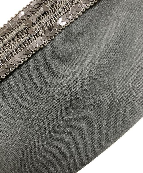 BlackEyePatch（ブラックアイパッチ）BlackEyePatch (ブラックアイパッチ) スパンコール付きトラックジャケット ブラック サイズ:Lの古着・服飾アイテム